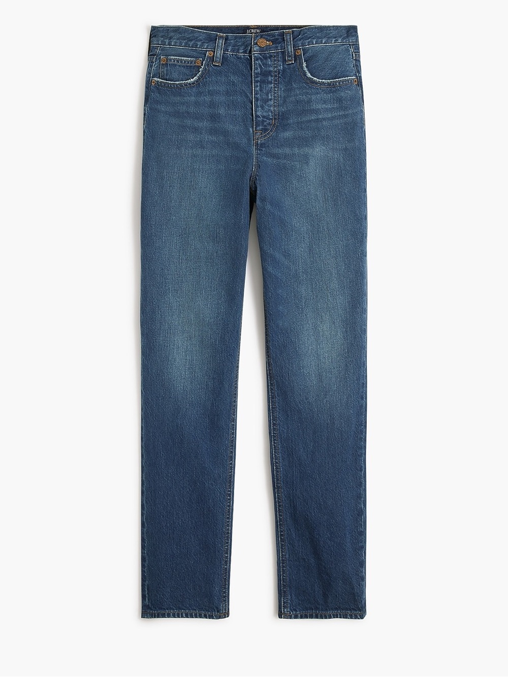 J. Crew Premium Edition High Rise Straight Jean size 27 in Dark Wash